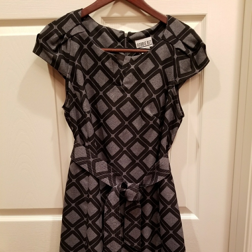 Geometric Print Dress